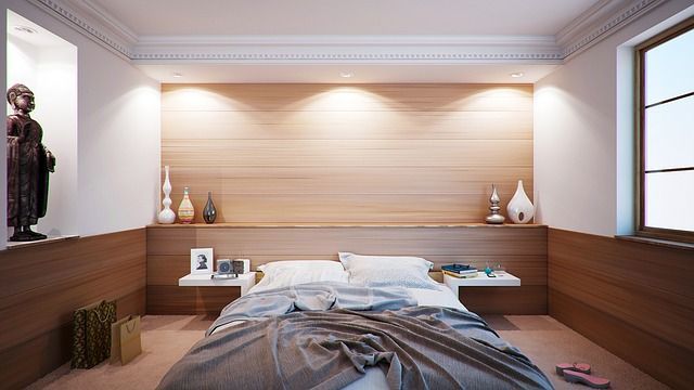 plinthes chauffantes dans une chambre