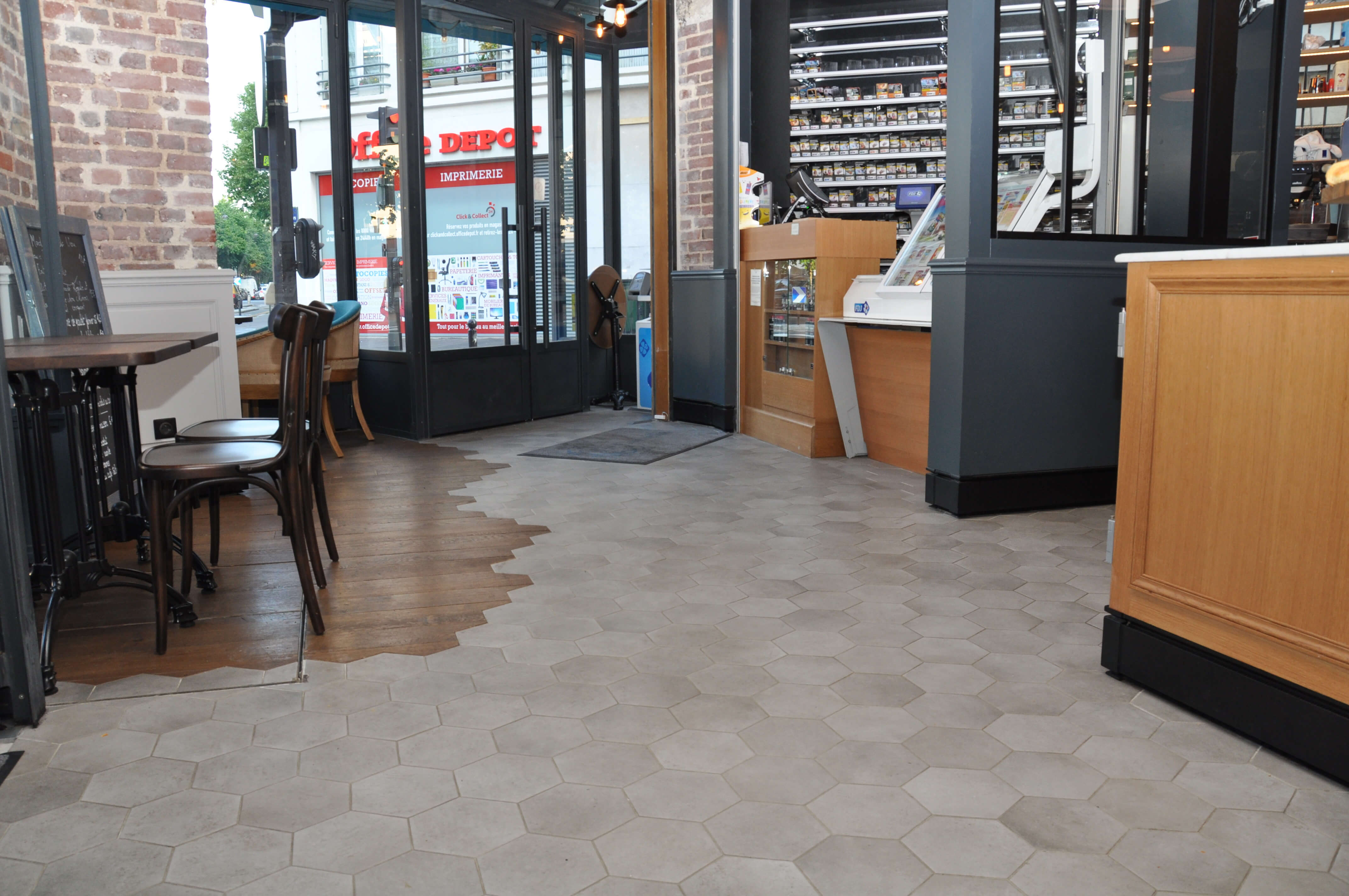 Chauffage salle de restaurant