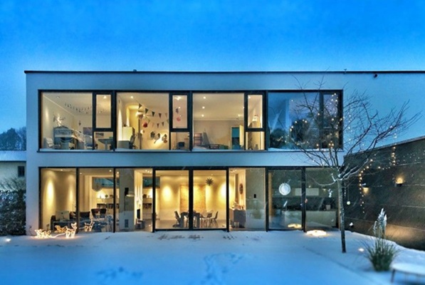 Maison hiver