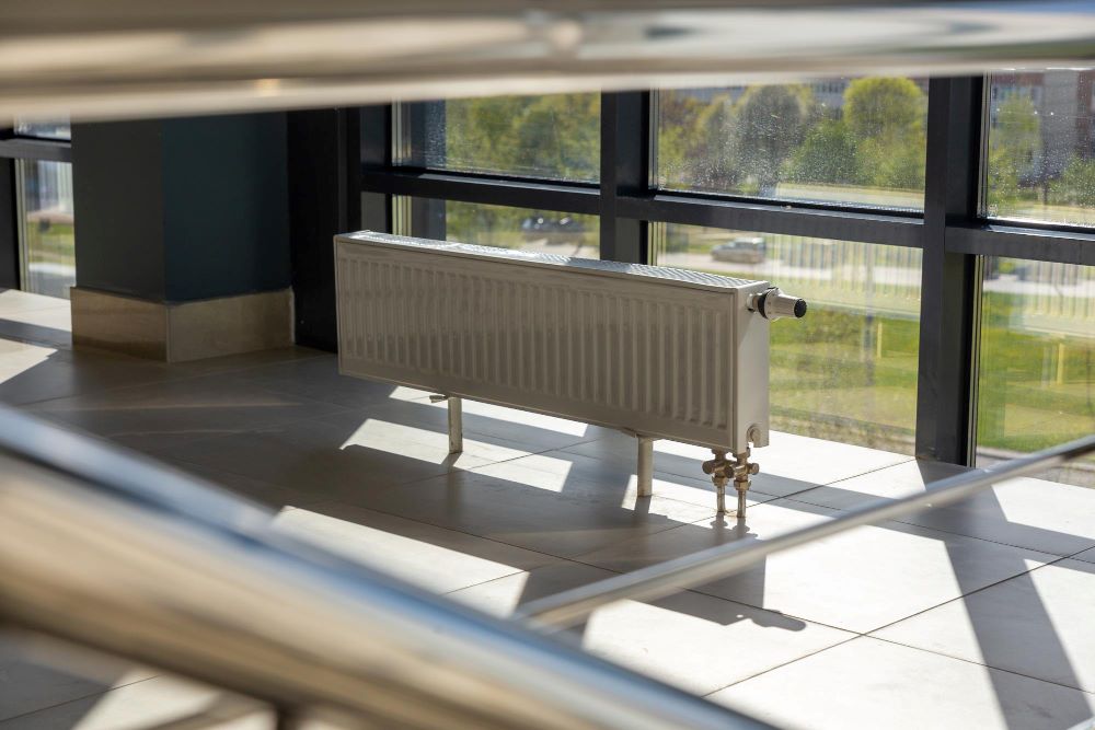 Radiateur à faible hauteur